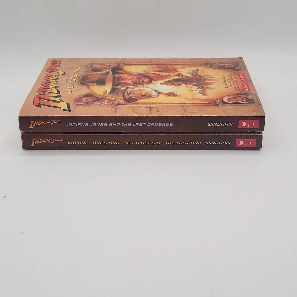 Ryder Windham Indiana Jones Raiders & Last Crusade Paperback 1st Printing‎ Good